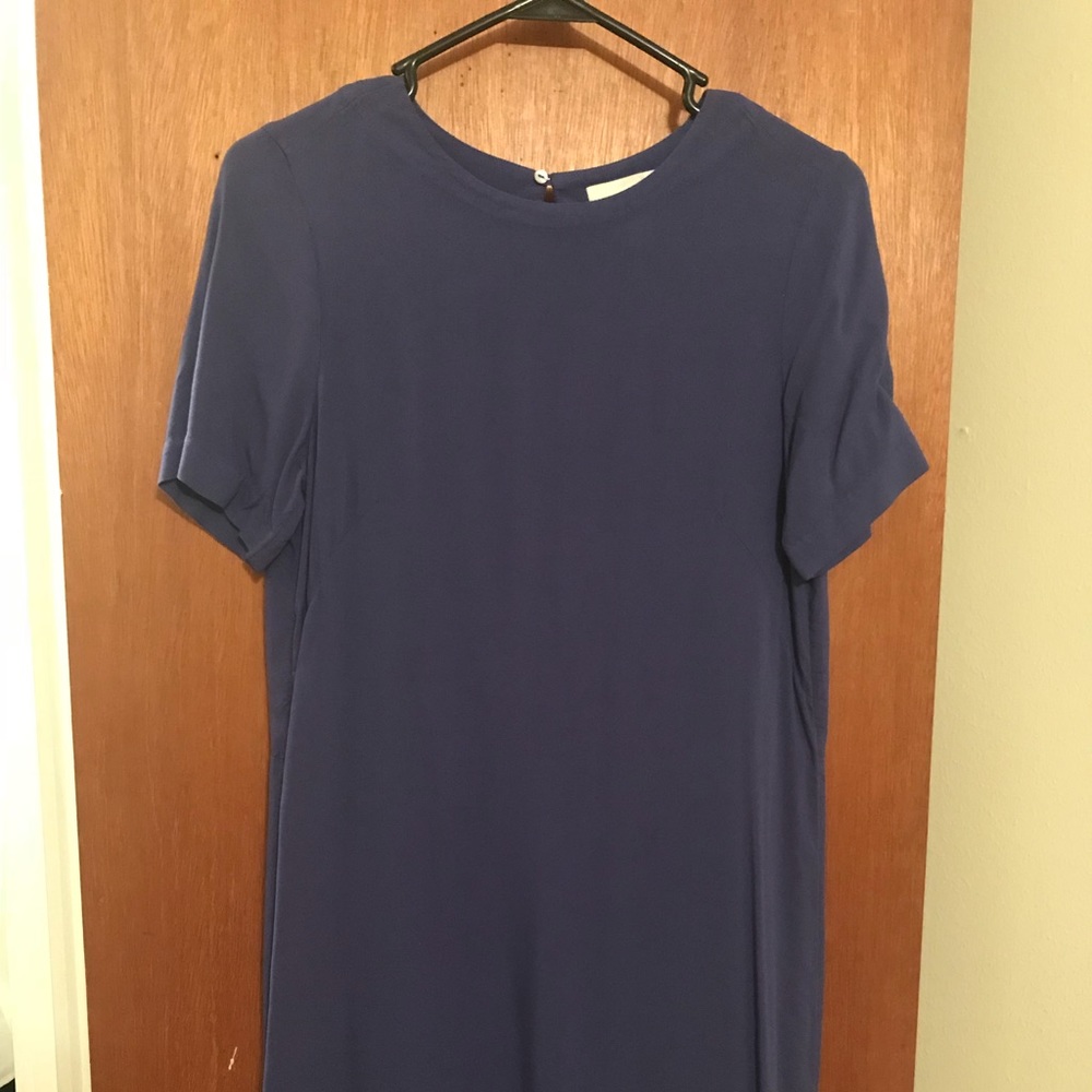 Dress with open back